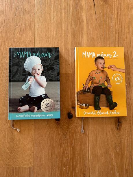 Knihy - mama mňam 1 a 2, 