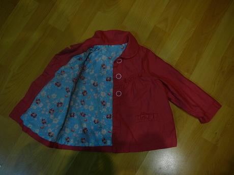 Dievcensky jarny kabatik, mothercare,92