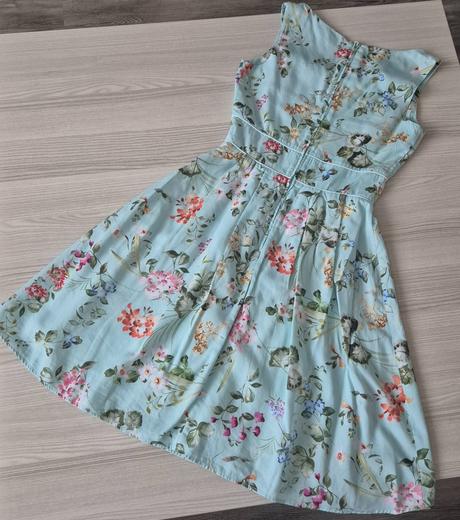 Kvetinové šaty, orsay,32