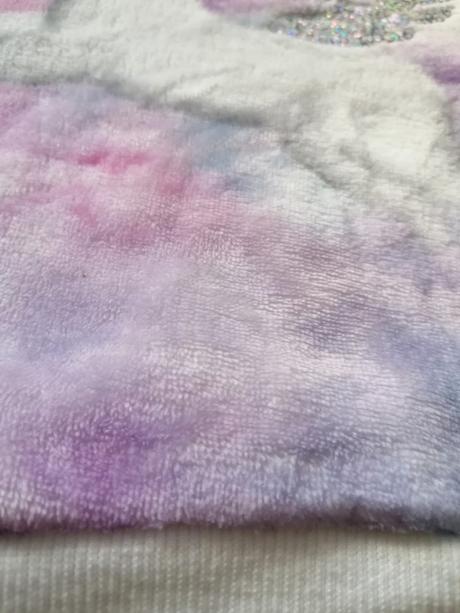 Teplá mikina jednorožec, h&m,110