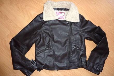 St.bernard kožená bunda, v. 134-140 / 9-10 rokov, st. bernard,140