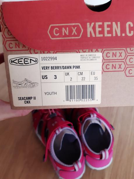Outdoorové sandále keen seacamp ii cnx jr, keen,35