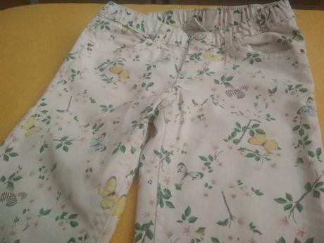 3/4 nohavice, h&m,134