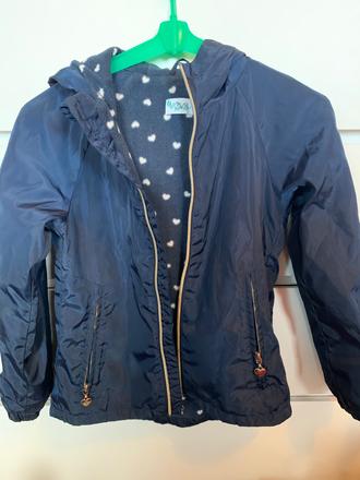 Podsita bunda s flisom 8-9 rokov, ovs,134