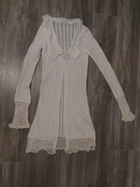 Svetrík z mako/egyptskej bavlny, s