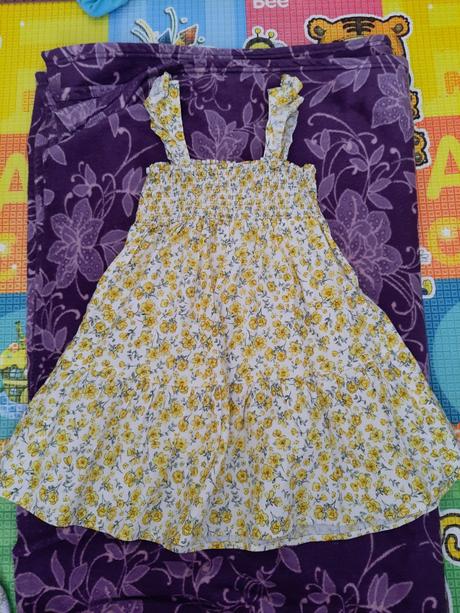 Balík letného dievčenského oblečenia 110, 116, 104–116