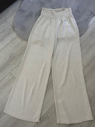 Široké nohavice na štýl lanových, m