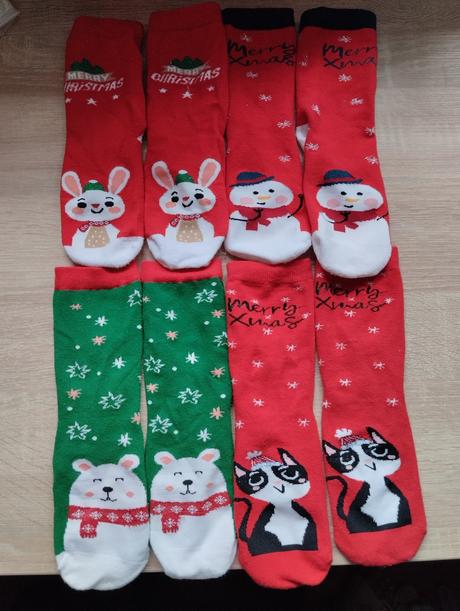 Vianočné ponožky 32/33, 32