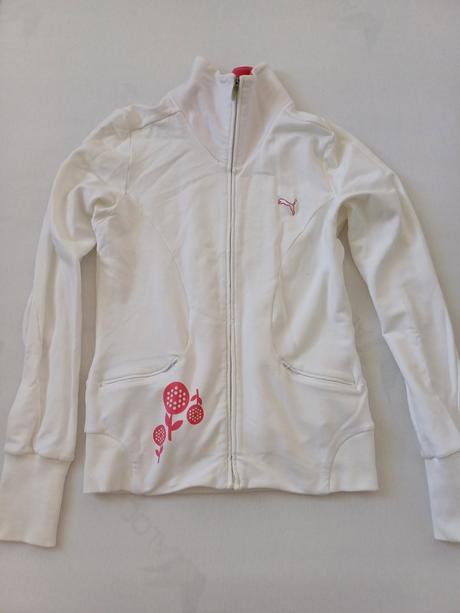 Biela puma mikina, puma,xs