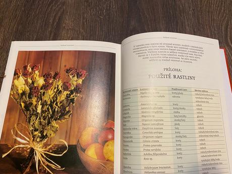 Krásna kniha sušené kvetiny,