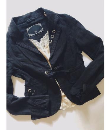 Čierne sačko na zaväzovanie, m