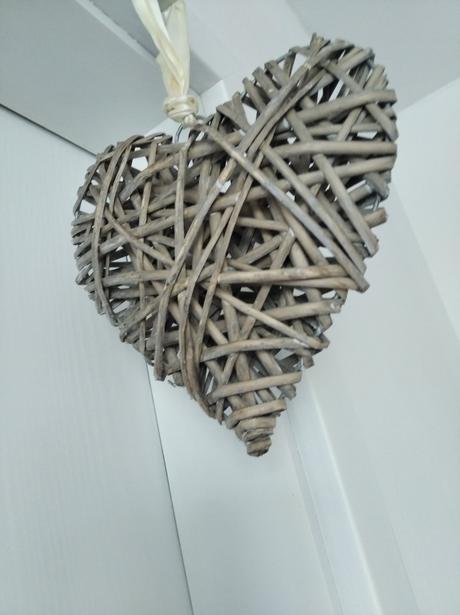 Prútené srdce 20 x 20 cm,