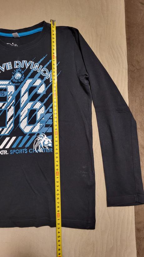 2x tričko dlhý rukáv velk. 128/134, bonprix,128