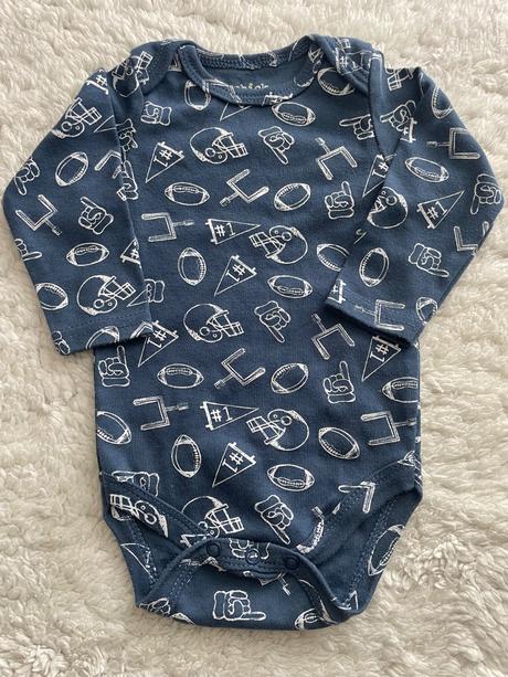 Bavlnene body amer.futbal, 74