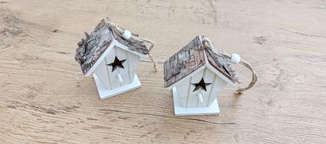 Drevená búdka - 90x80 mm, 