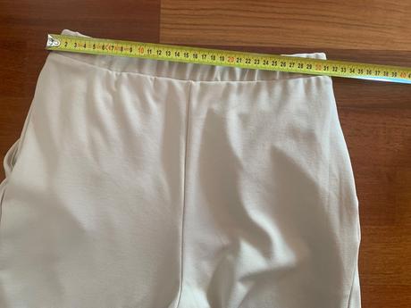 Béžové nohavice, zara,158