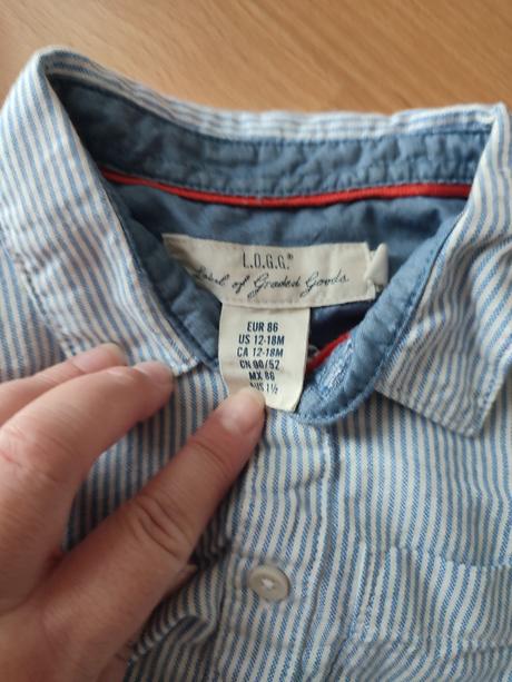 Chlapčenská košeľa, h&m,86