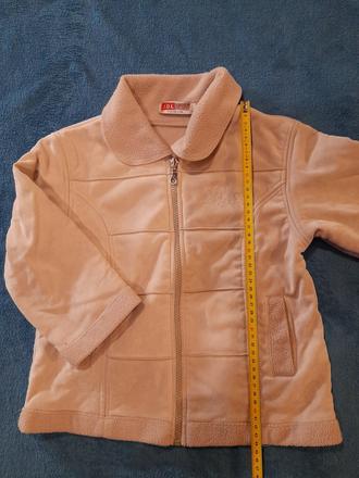 Prechodne bunda zateplená flísom, 116