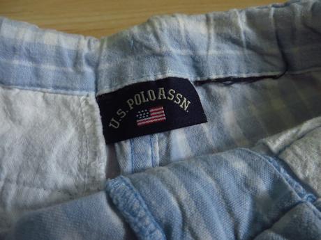 Chlapčenské kárované kraťasy - veľ. 122, u.s. polo assn.,122