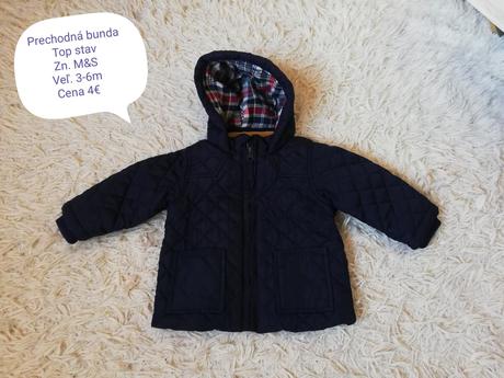 Prechodná bundička, marks & spencer,68