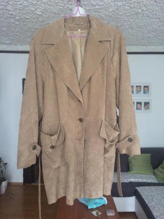 Bledohnedy prechodny kabat, s