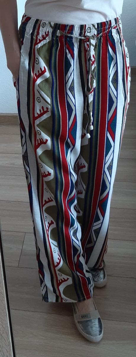 Vzorovane nohavice, m