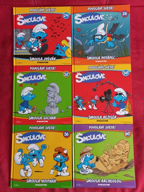 Knižky šmolkovia povolania sveta, 