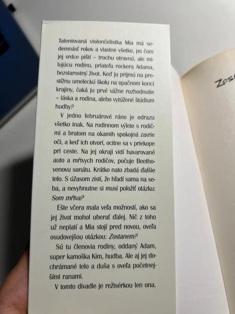 Kniha zostaň so mnou,