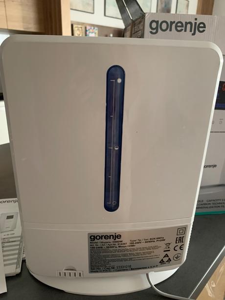 Zvlhcovac vzduchu gorenje h50dw, gorenje