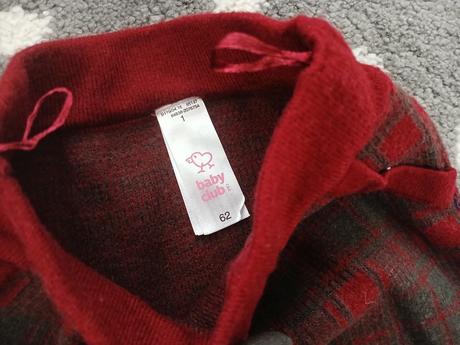 Vianocne karovane teplakove nohavice 62, c&a,62