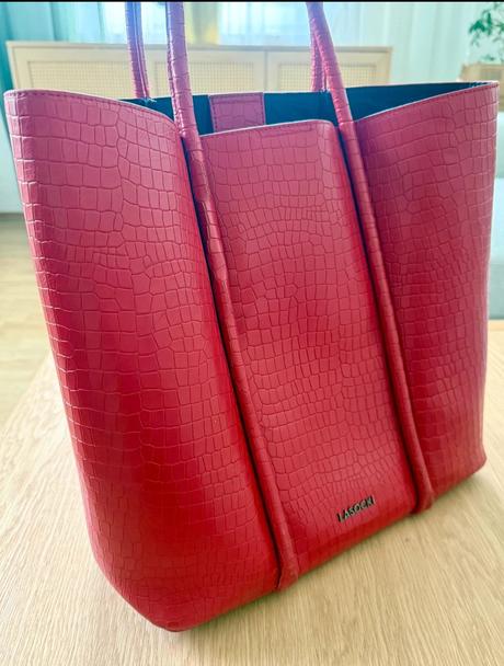 Kabelka lasocki prava koža ako nová, lasocki