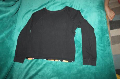 Mikina emoji 146/152, h&m,146