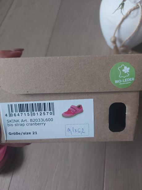 Barefoot tenisky blifestyle skink bio strap, 21