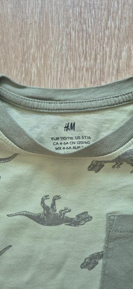 H&m tricko 110/116, h&m,110