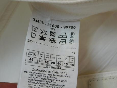 Gerry weber kvalitne 7/8 rifle, gerry weber,46