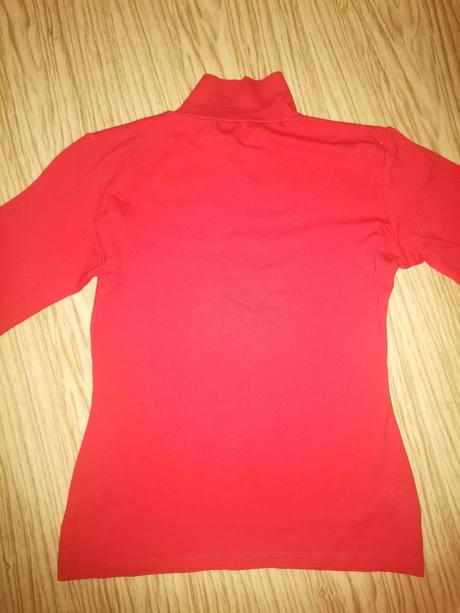 Dámsky rolák červený veľ. s, s