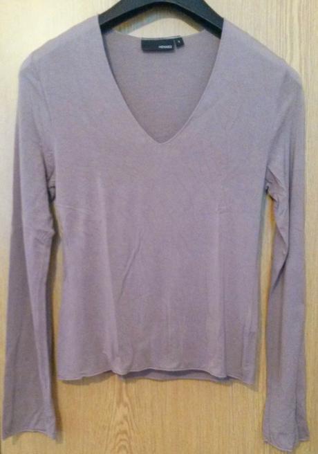 Tenunke moka tricko natelnik h&m, h&m,s