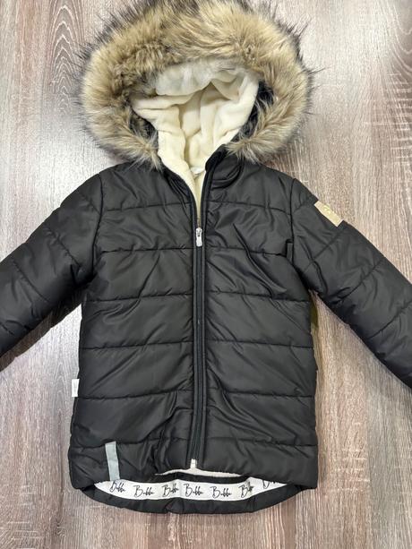 Bubbe zimna vetrovka s kožušinou 104/110, bubbe,104