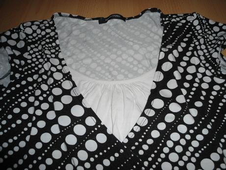 Cierno-biele tricko, m