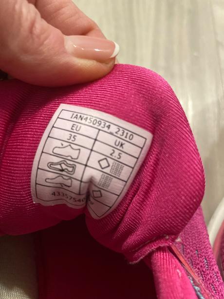 Ružové tenisky, pepperts,35