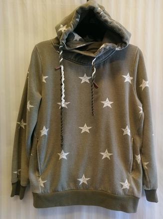 Dámska olivová mikina s kapucňou, my hoilys, l, l