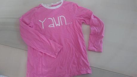 Pyzamove tričko, miss fiori,134