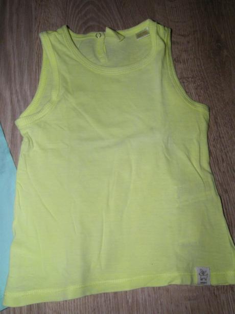 Ananásový setík + tričko - výborný stav, zara,86