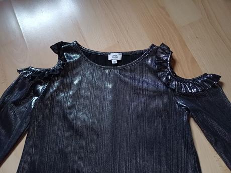 2x party šaty pre dvojičky, river island,128