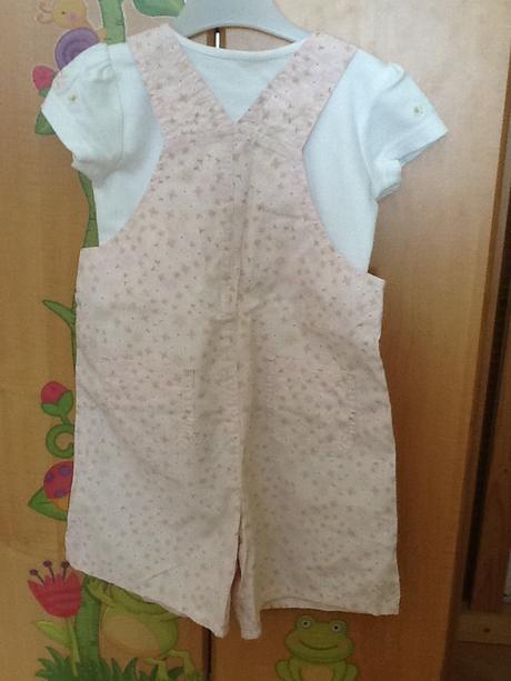 Nohavice s trákmi a tričkom, mothercare,86