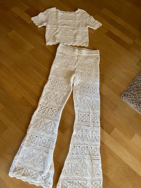 Nádherná hackovana suprava, h&m,164