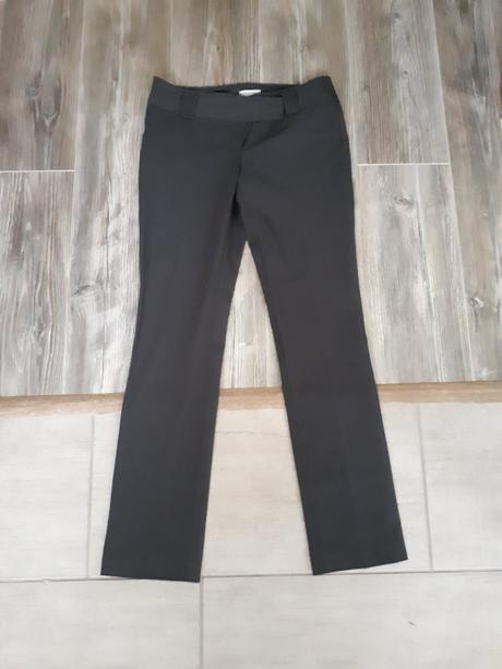 Elegantné šedé nohavice, 38