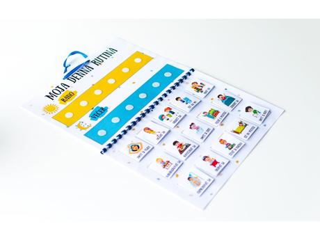 Montessori ranná rutina na suchý zips,