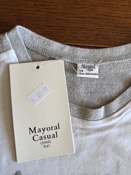 Tričko mayoral korčule v strieborných motívoch, mayoral,128