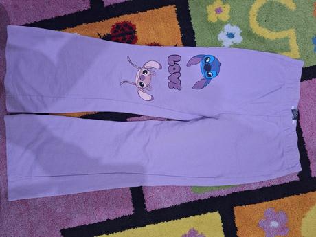 2ks teplaky stitch, sinsay,128